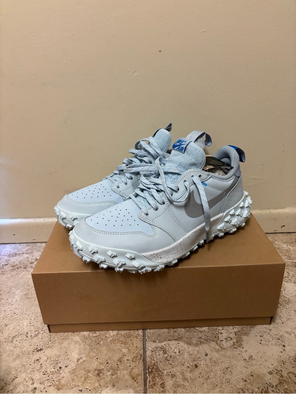 Nike Air Jordan 1 Element Low GORE-TEX Shoes Glacier Blue FV4227-400 Mens 11 New
